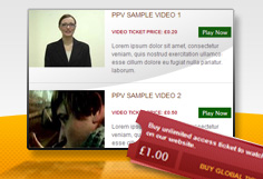 Pay-Per-View Video Software