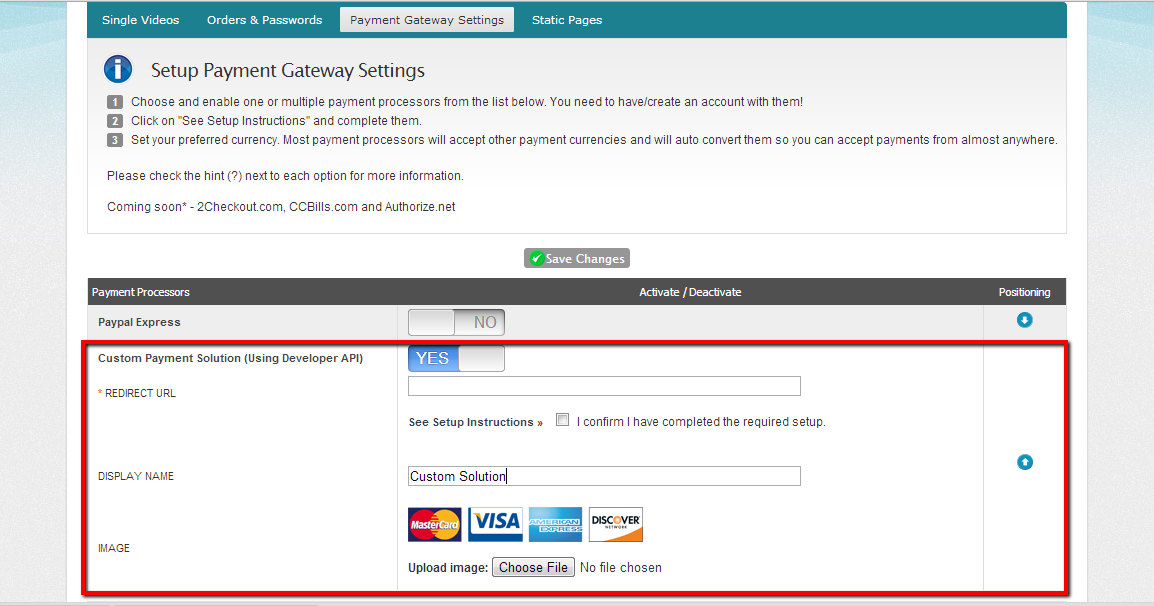 Payment Processors