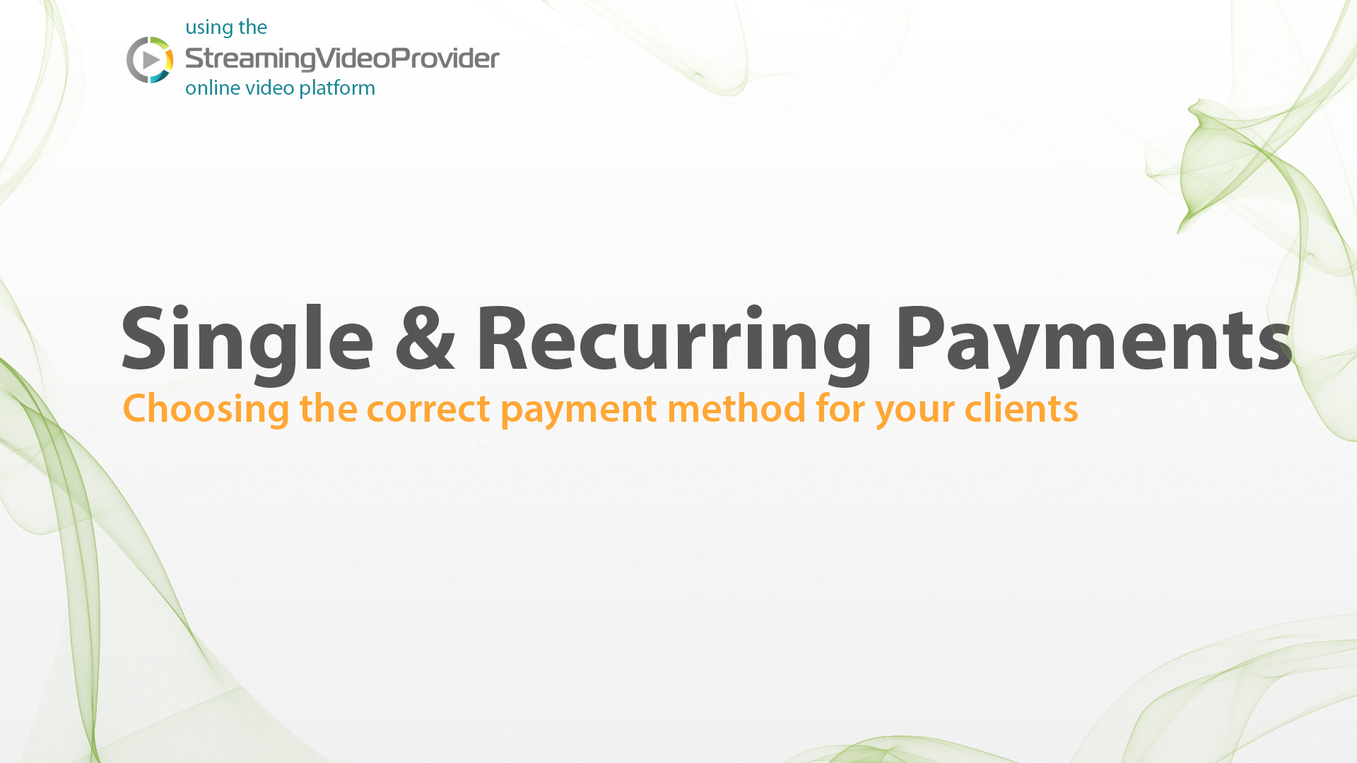 Recurring Payments